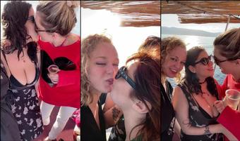 sarahcalanthe 02 02 2022 2297514540 I love making out with my hot friends  With @mikiblue @bad.morrigan and @beayork  (sarahcalanthe)