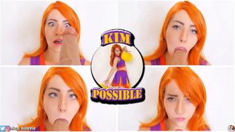 Kim Possible Cheerleader Ahegao Blowjob (MissMilaRose)