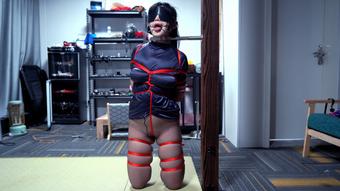Strict Bondage Kneeling Placement (bondagetea)