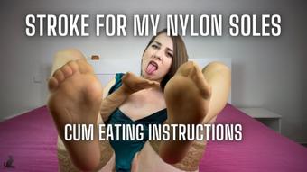 Stroke for my nylon soles | CEI (cat_on_show)