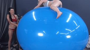 Princess A & MJ Inflate/Deflate Balloons (Custom Fetish)