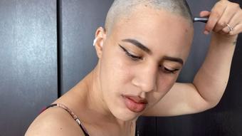 Head shaving fun - May 27, 2022 (Colombianbigass)