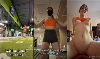 jessiebuns 02 06 2021 2125636916 What do you think of my glute workout  also check out my alternate ending on tiktok (@ (jessiebuns)