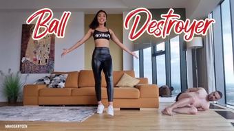 Bet On Ballbusting - Hard Kicks From Ebony Mistress (MahoganyQen)