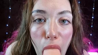 Wetschoolgirl Tongue Job And Sloppy Blowjob (WetSchoolGirl)