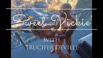 Sweetvickie Bbc Fucks My Pussy On The Balcony (SweetVickie)