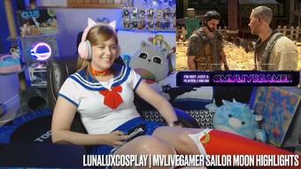 MV Live Gaming - Sailor Moon + Gaming (LunaLuxCosplay)