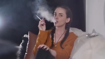 Smoking VS120s (Dani Lynn)