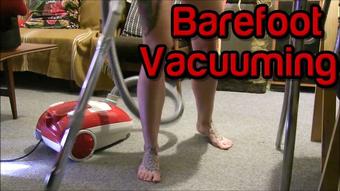 Barefoot Vacuuming - August 17, 2020 (Claudia Kink)