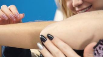 Madison Uses Adriana's Arm Hair (Custom Fetish)