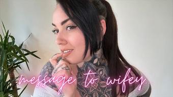 Message To Wifey (MissValentina)