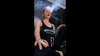 Smoking Close-Up 10 (Dani Lynn)