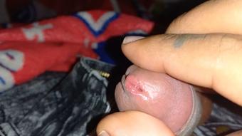 playing with my huge cock (Lola bbunny)