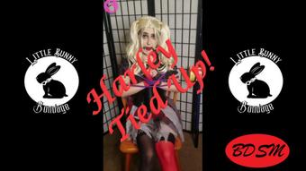 Harley Quinn Ball-Gagged and Chair Tie - Nov 17, 2021 (LittleBunnyB)