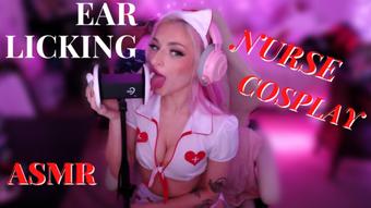 ASMR Nurse Licks You Back to Health (boudoirbunny)