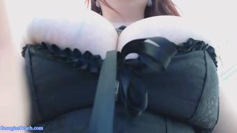 Big Tits in Corset - March 02, 2015 (paypeaches)