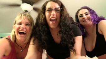 Gia, Jenni, & Draven Tickle You All Over (Ginary)