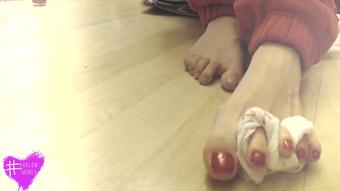 Toe nail Painting (AllforLucky)