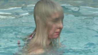 Ivy Secret & Sydney Paige Wet Hair Swim (Ginary)
