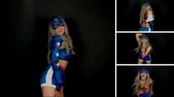 StarGirl cosplay - Striptease - Sep 1, 2021 (Lil cosplay slut)