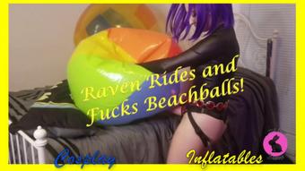Raven Rides and Fucks Beach Balls - Aug 4, 2021 (LittleBunnyB)