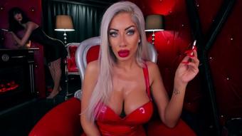 eyes contact make u jerk (Mistress Saida)