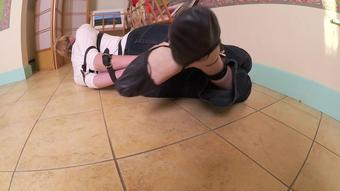 Ariel Anderssen Belt Bondage Hogtie In Ballet Slippers (Ariel Anderssen)