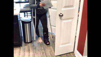 Candid Crutches (Drea_xoxo)